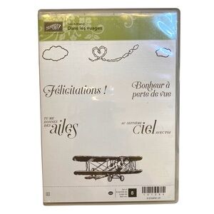 🍒 Stampin’Up! 🍒 “Dans les nuages” Stamp set.